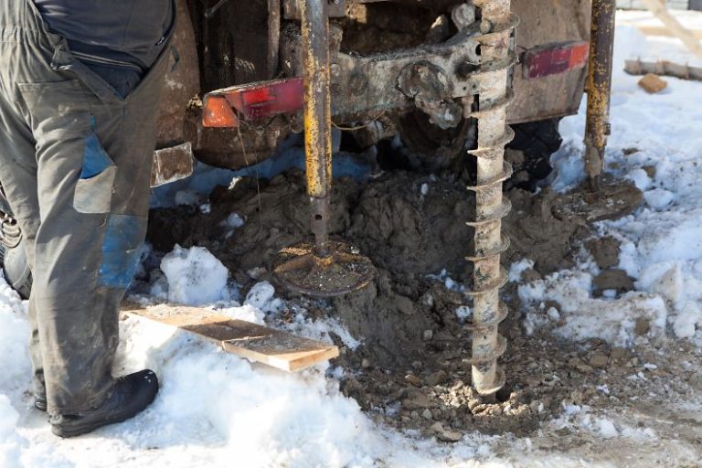 creuser puits artesien hiver